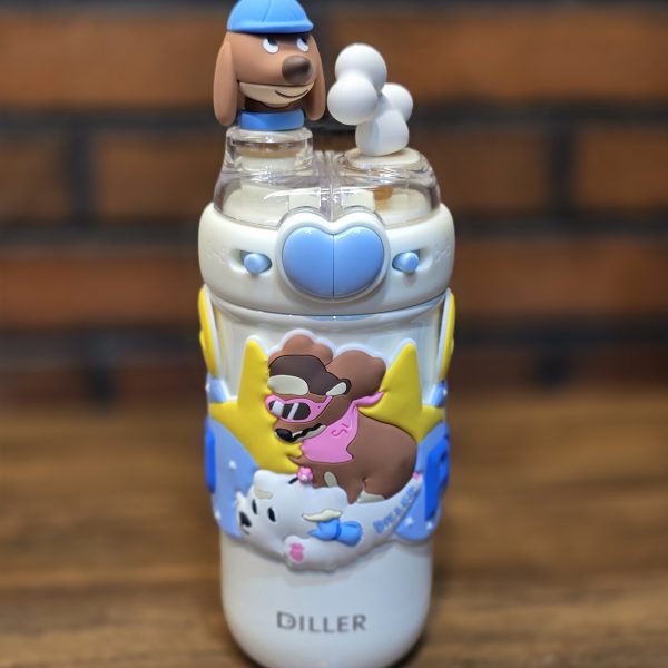 تراول ماگ دیلر 520 میل طرح سگ برجسته DILLER